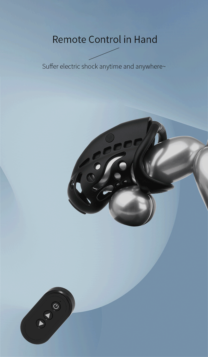 Jaula de castidad con control remoto inteligente Cagio™