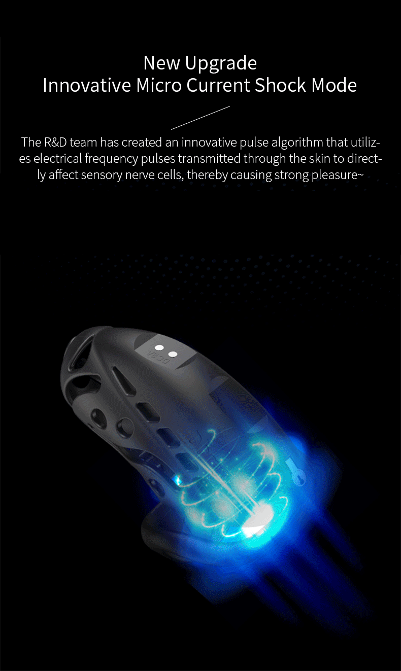 Jaula de castidad con control remoto inteligente Cagio™