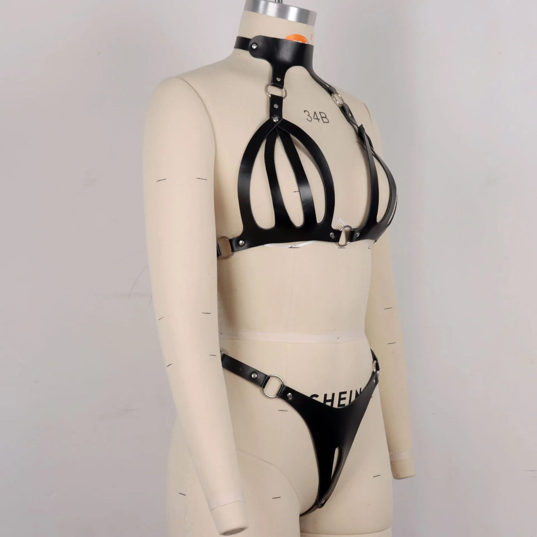 Conjunto de cuero Morta 