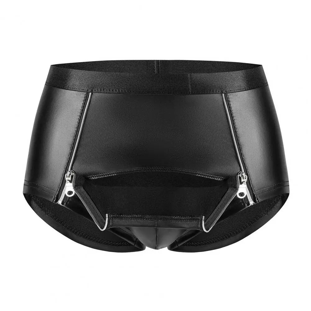 Ropa interior masculina con cremalleras