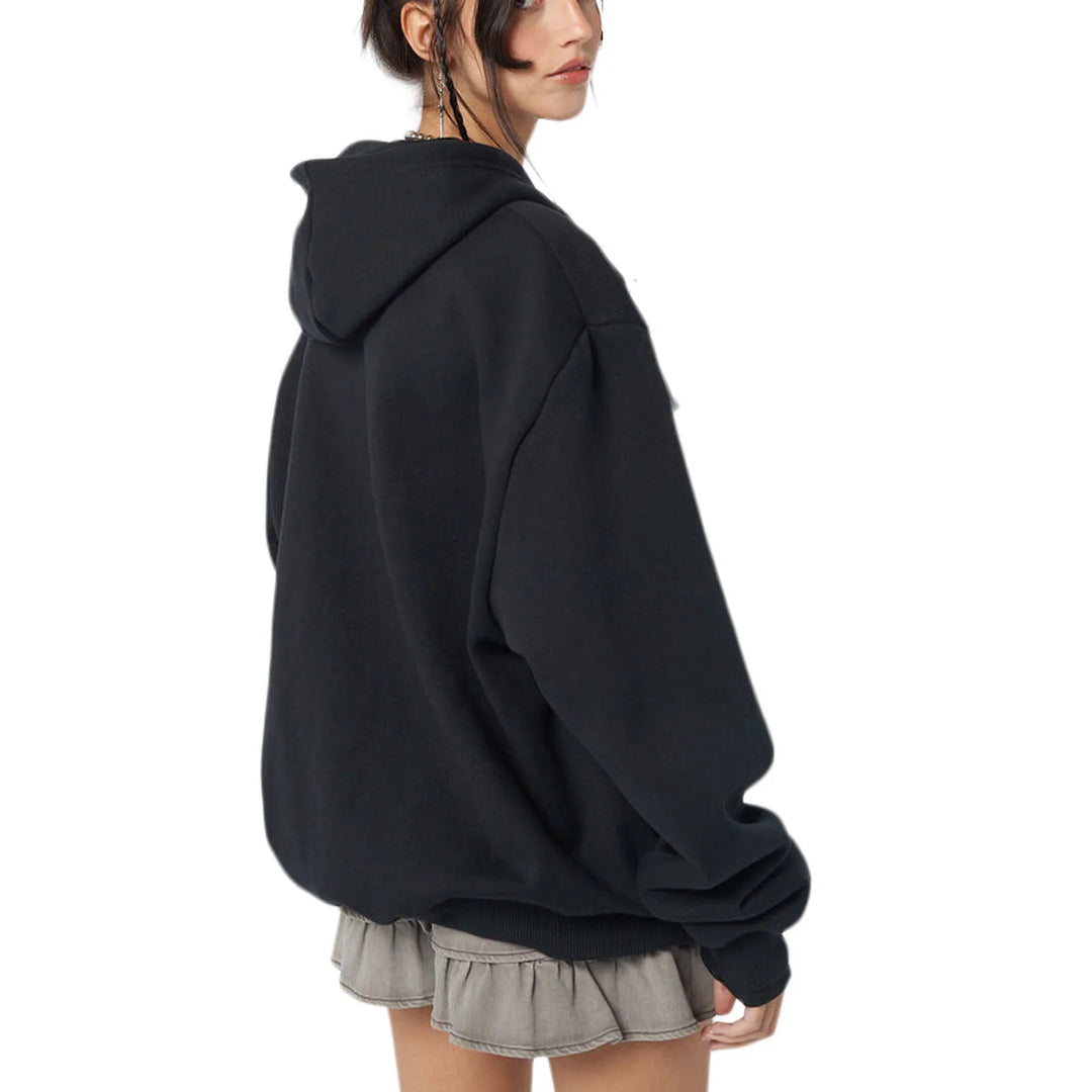 Sudadera con capucha de esqueleto 