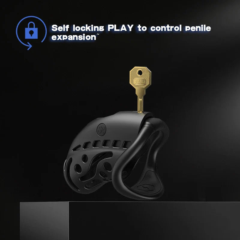 Jaula de castidad con control remoto inteligente Cagio™