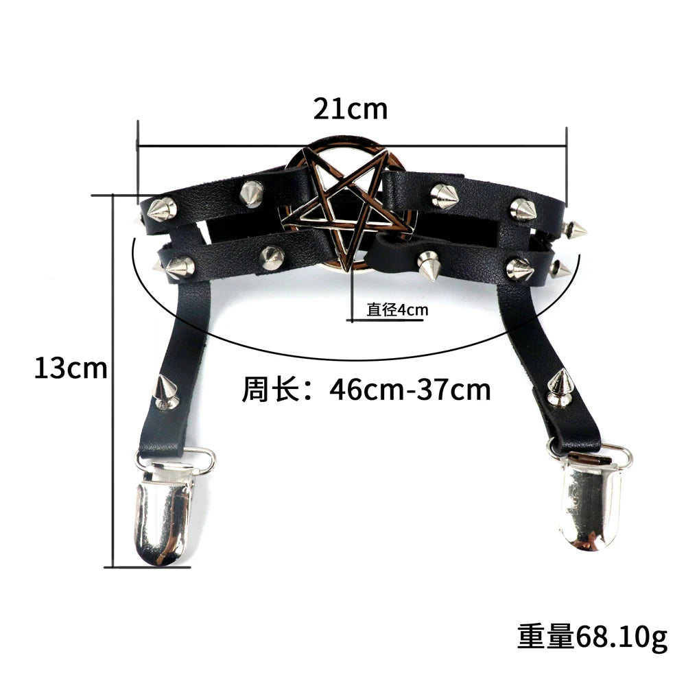 Pentagram Leg Strap