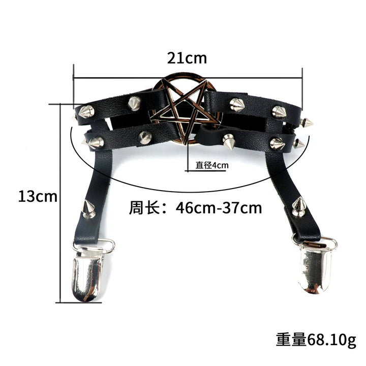 Pentagram Leg Strap
