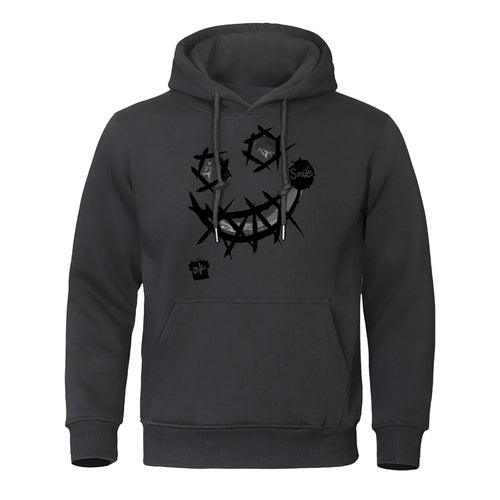 Sudadera con capucha Graffiti Smile 