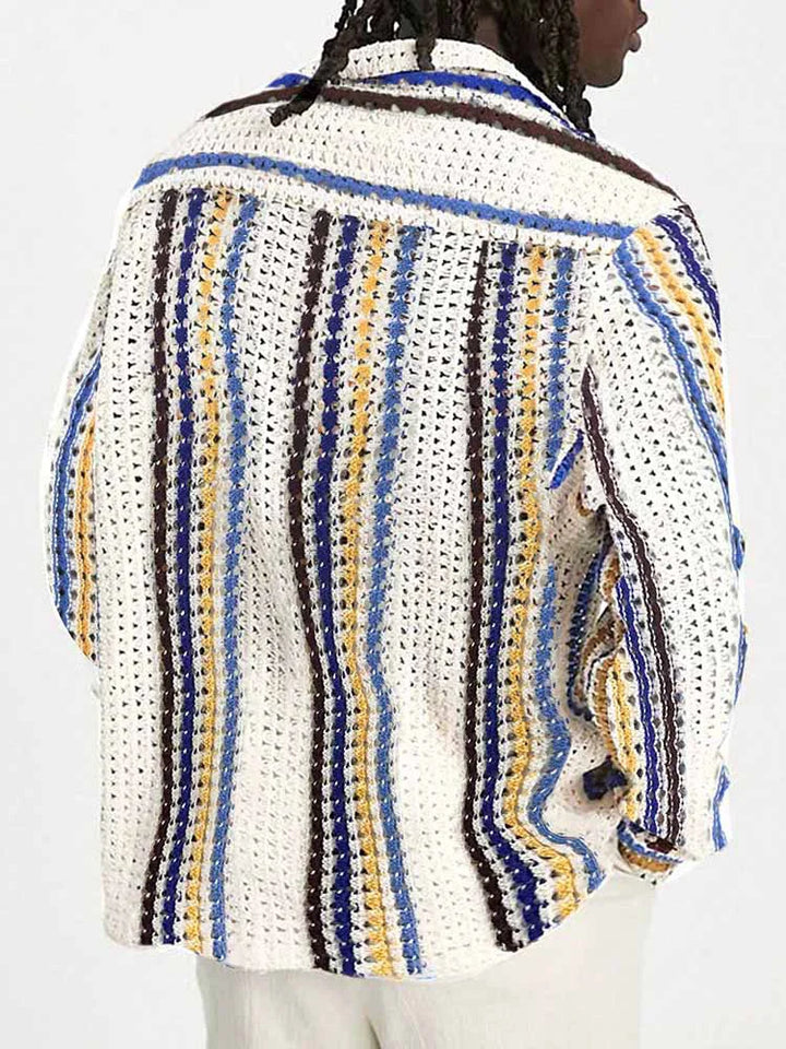 Camisa larga de punto