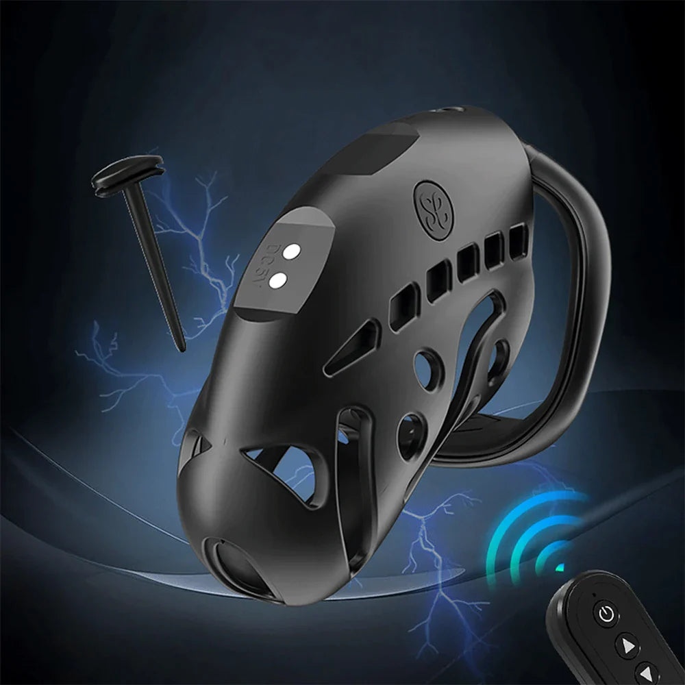Jaula de castidad con control remoto inteligente Cagio™