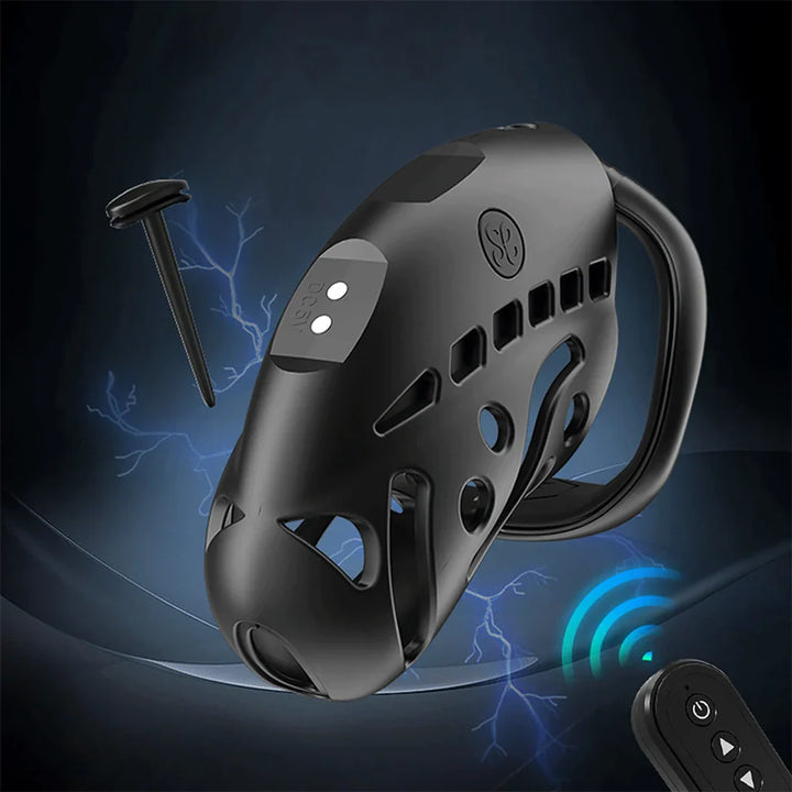 Jaula de castidad con control remoto inteligente Cagio™