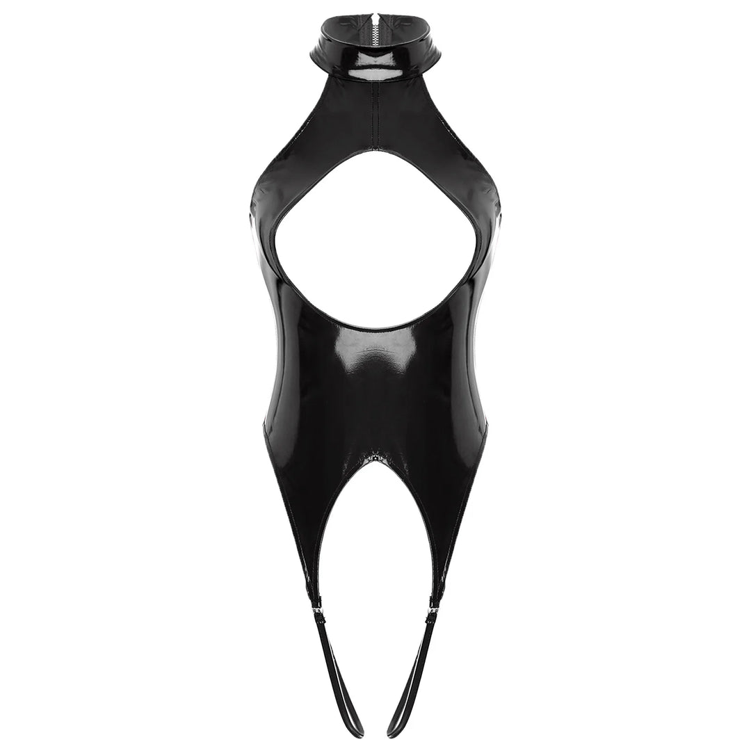 Body de látex brillante 