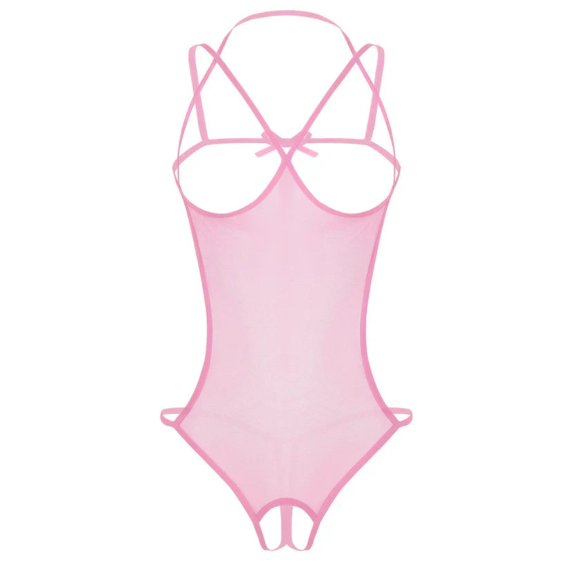 Body sin copa de malla Gabby