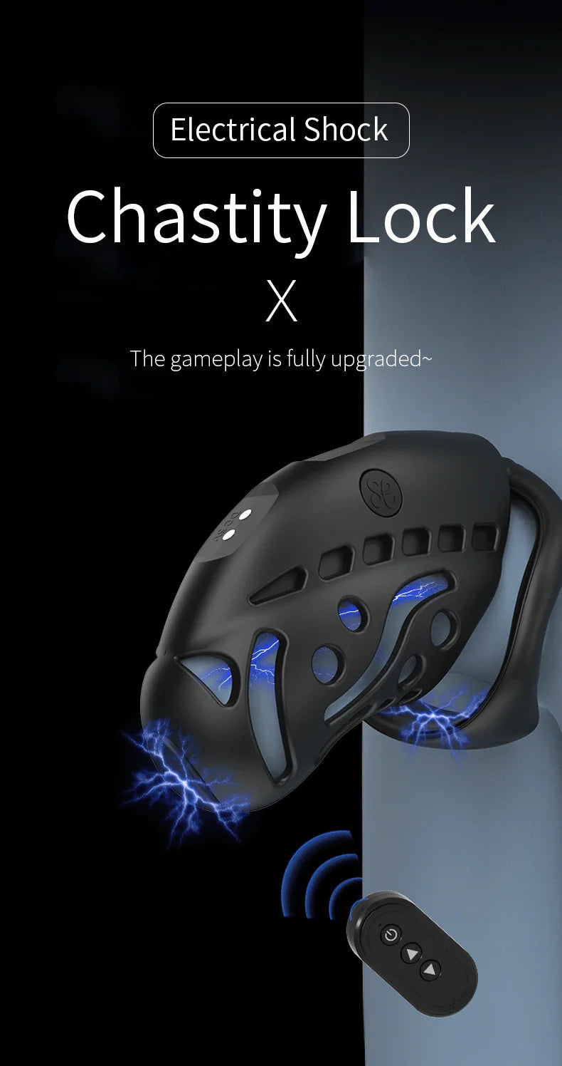 Jaula de castidad con control remoto inteligente Cagio™