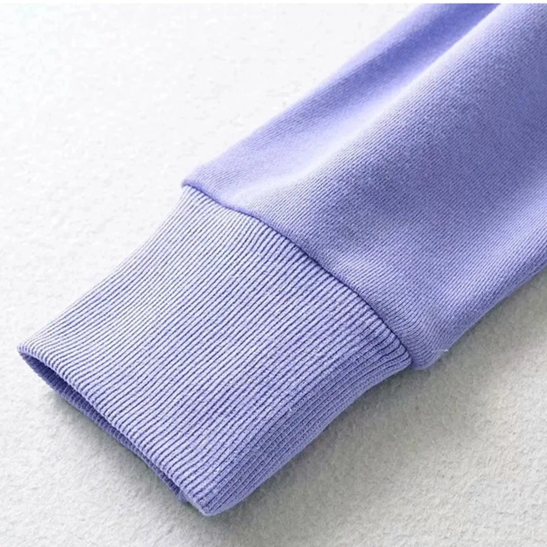 Sudadera corta con capucha 