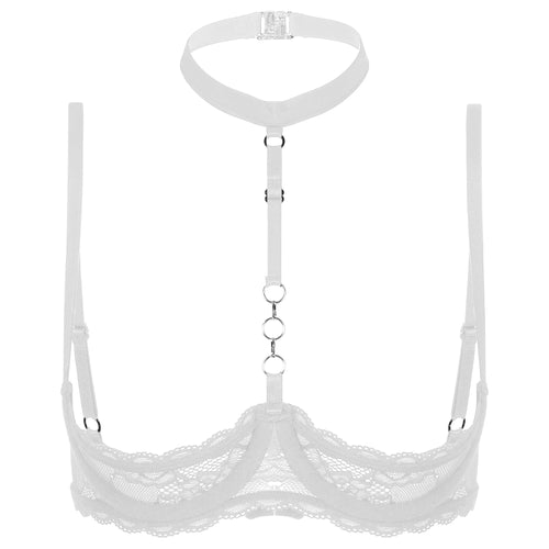 Sujetador sexy con cuello halter 