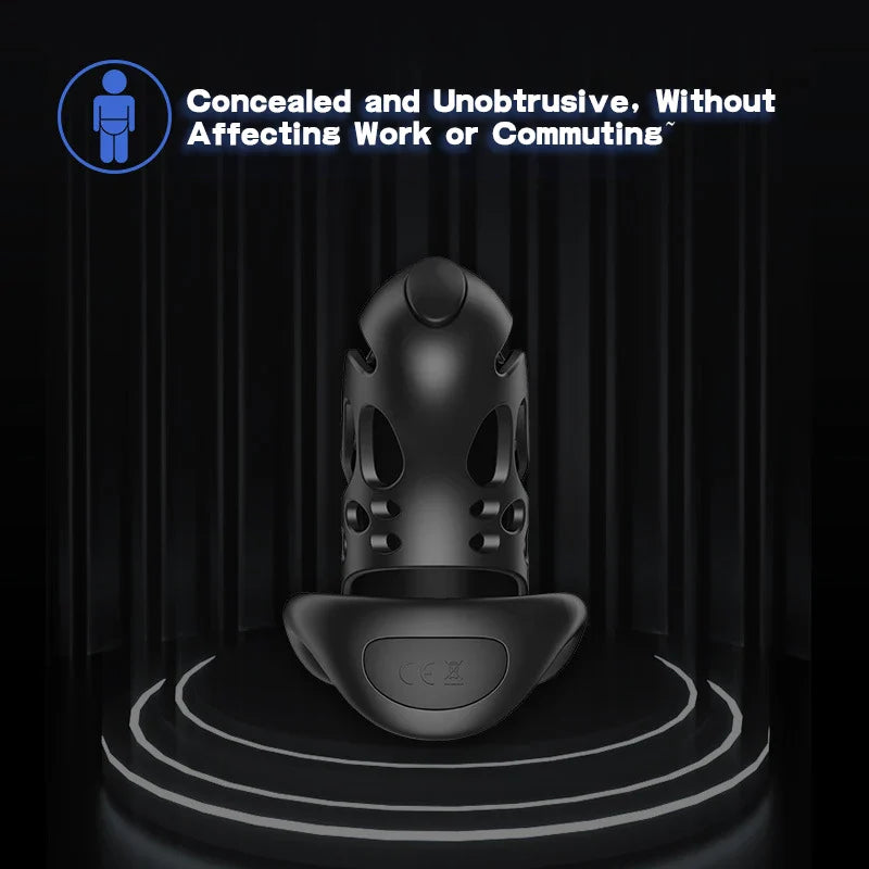 Jaula de castidad con control remoto inteligente Cagio™