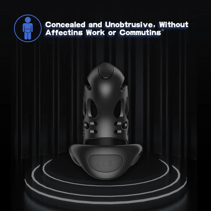 Jaula de castidad con control remoto inteligente Cagio™