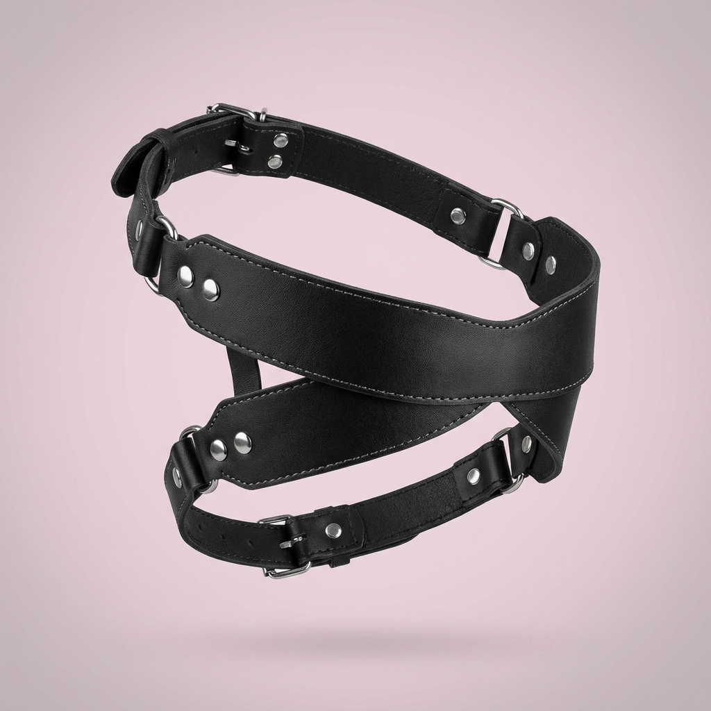 Máscara de cuero sexy