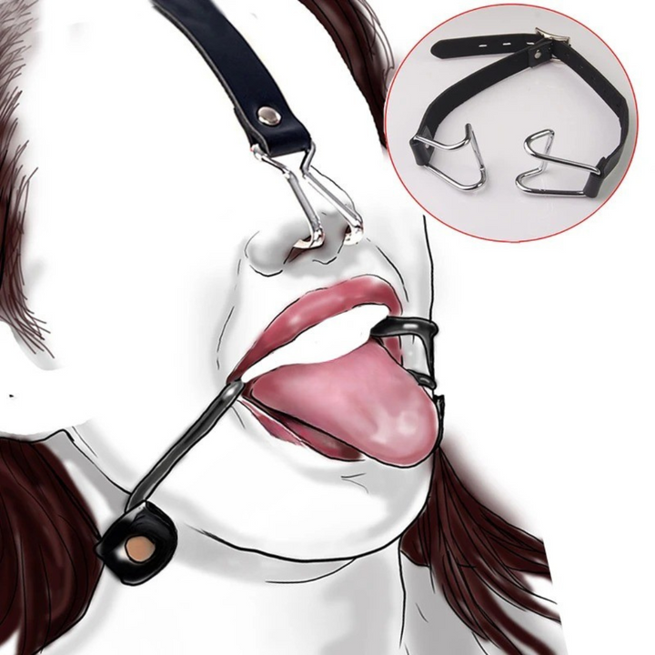 Separador de ganchos para nariz y boca