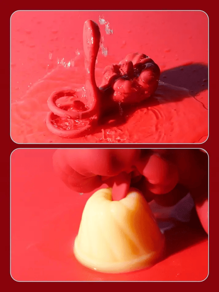 Vibrador impermeable KissMaster para parejas