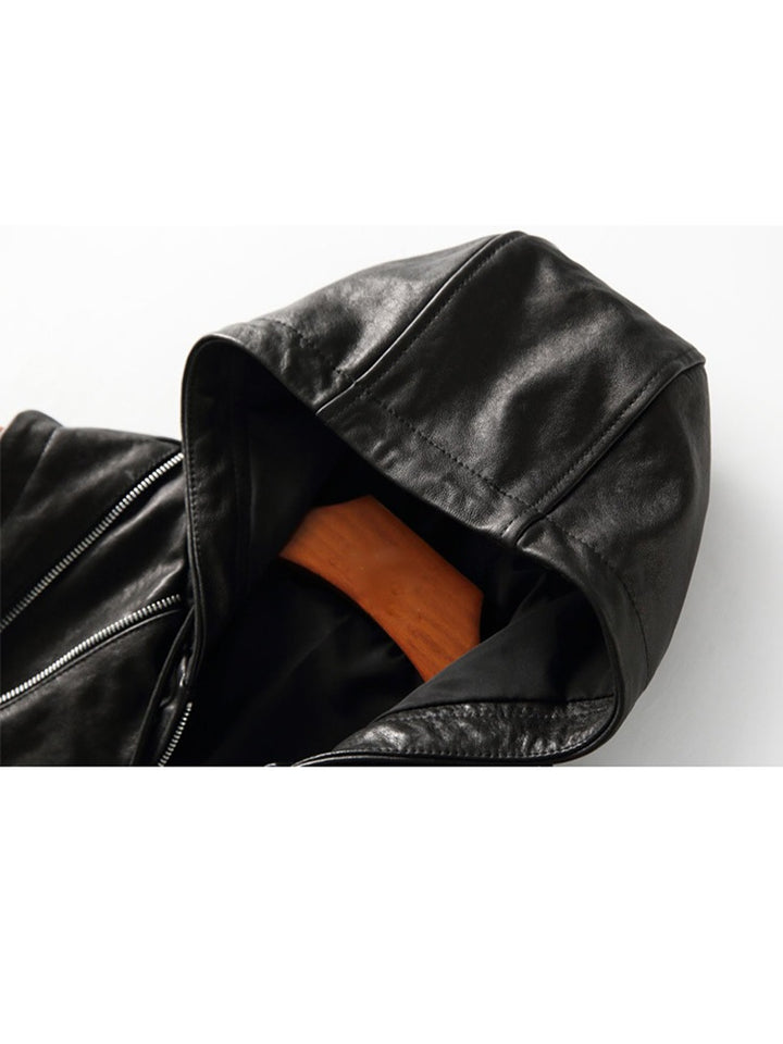 Chaleco de cuero para hombre