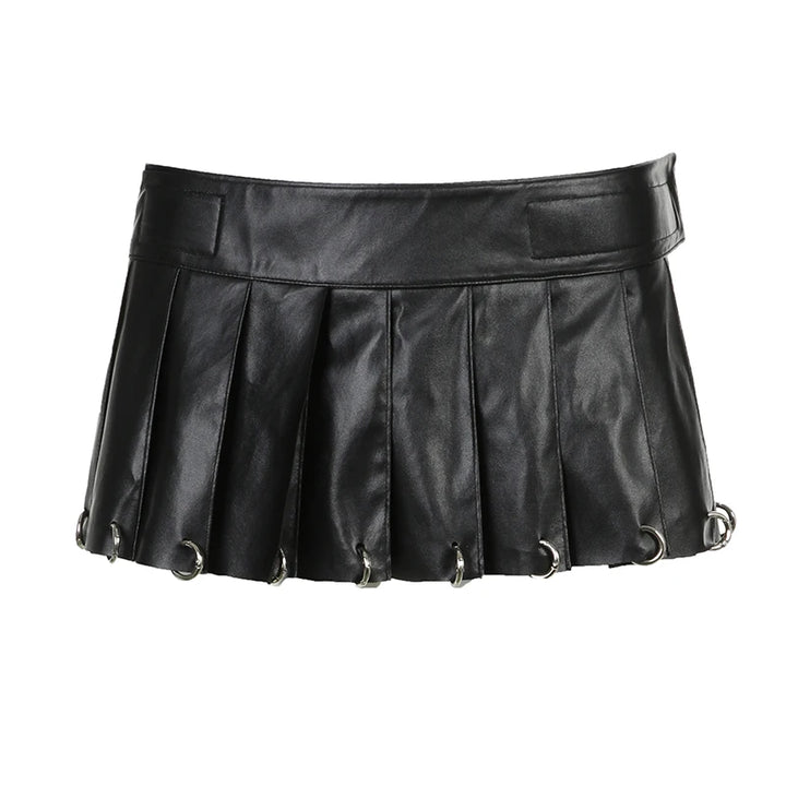 Leather Gothic Skirt
