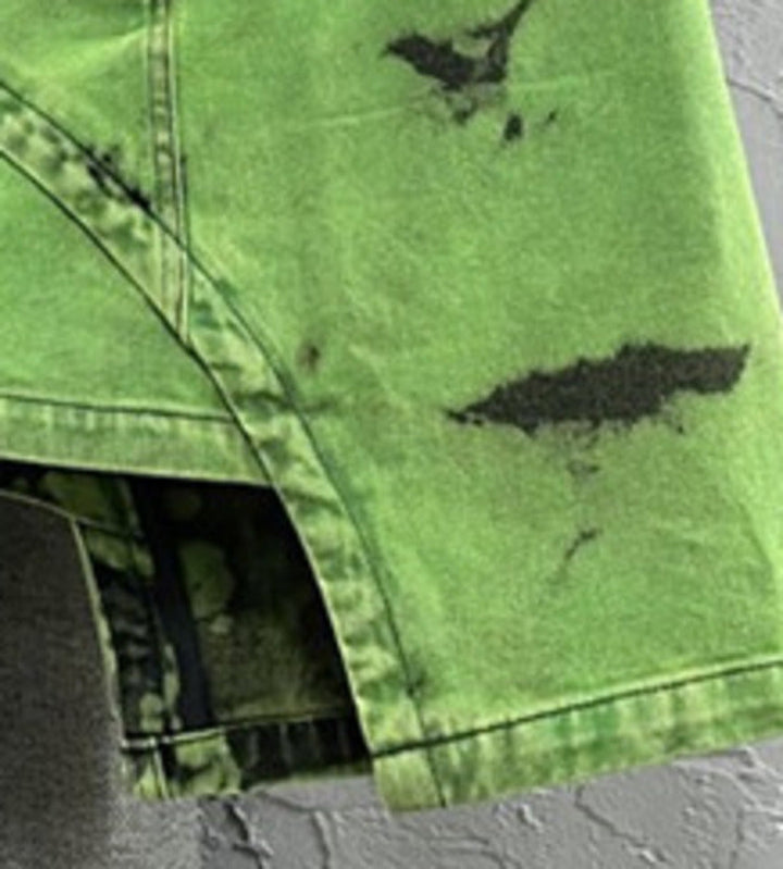 Falda vaquera de cintura alta 