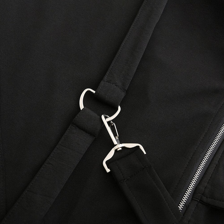 Chaqueta gótica con capucha 