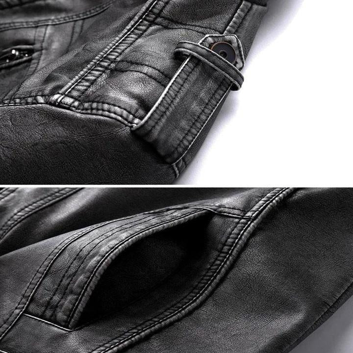 CHAQUETA DE CUERO VESPER