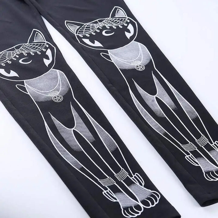Leggings góticos 