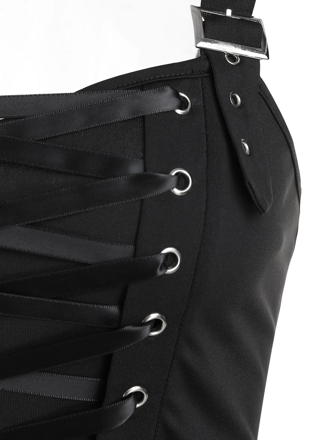 Vestido negro gótico