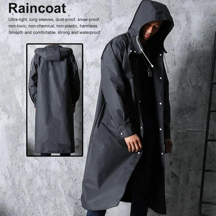 IMPERMEABLE CON CAPUCHA 