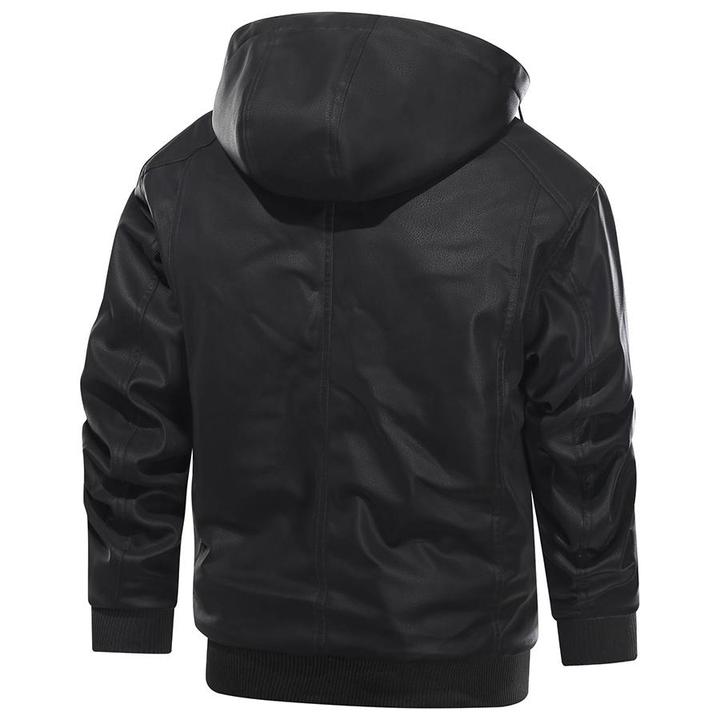 CHAQUETA DE CUERO BRANCO