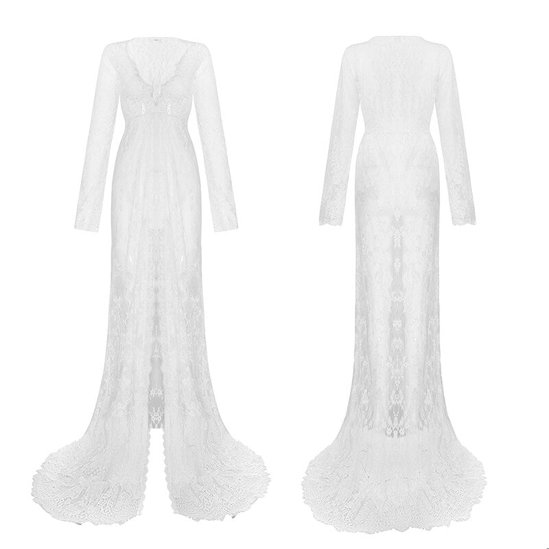 VESTIDO TRANSPARENTE