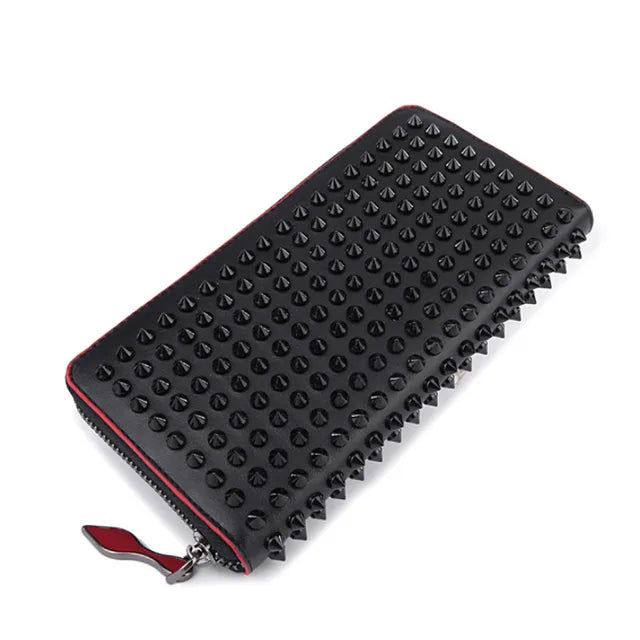 Cartera de cuero genuino 