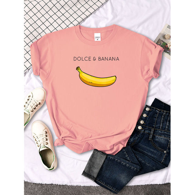 Camiseta de plátano para mujer 