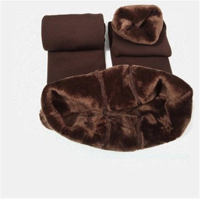 Leggings gruesos y cálidos