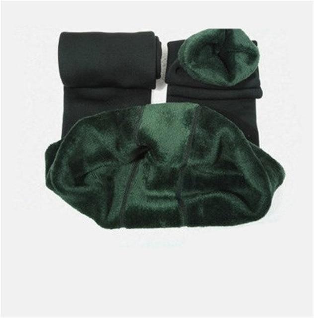 Leggings gruesos y cálidos