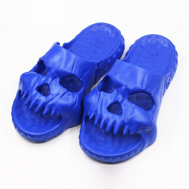 Zapatillas unisex con calavera