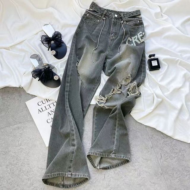 Vaqueros rotos para mujer